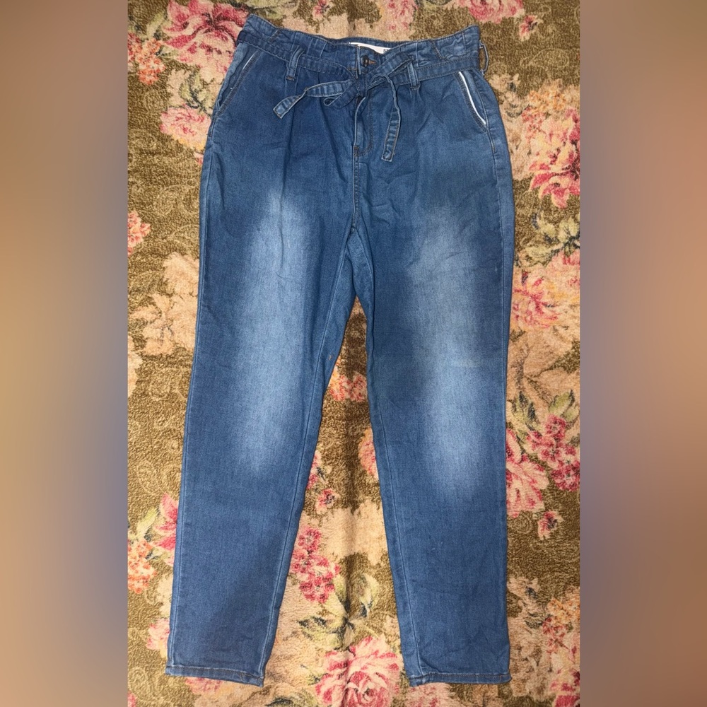 !it Women’s Tie Front Mom Jeans